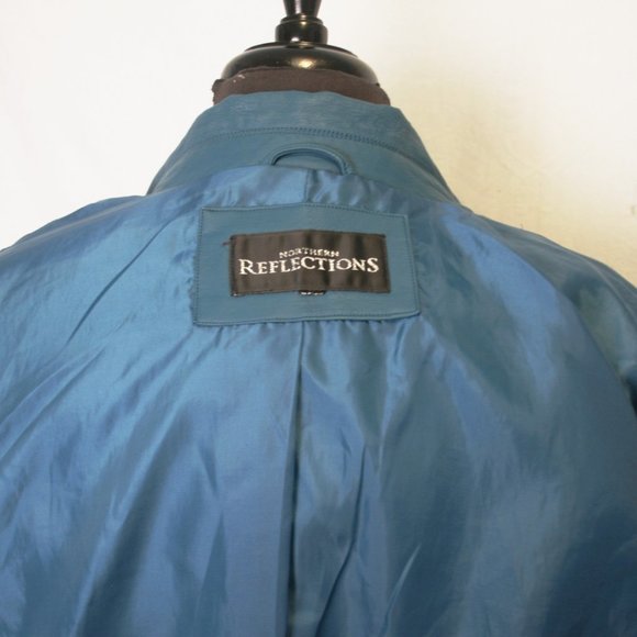 Mid-weight Teal Jacket with Comfort Panels at sides - Picture 7 of 7